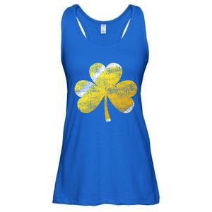 Tennis Shamrock St Patricks Day Irish Sports Funny Funny Gift Ladies Essential Flowy Tank