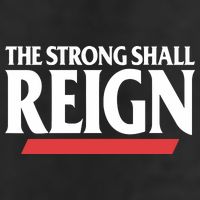 The Strong Shall Reign Golf Towel