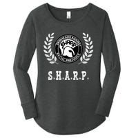 Traditional Skinhead S.H.A.R.P Oi Ska Skinheadsharp Women's Perfect Tri Tunic Long Sleeve Shirt