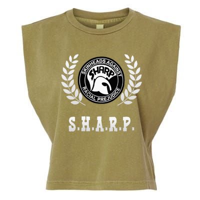 Traditional Skinhead S.H.A.R.P Oi Ska Skinheadsharp Garment-Dyed Women's Muscle Tee