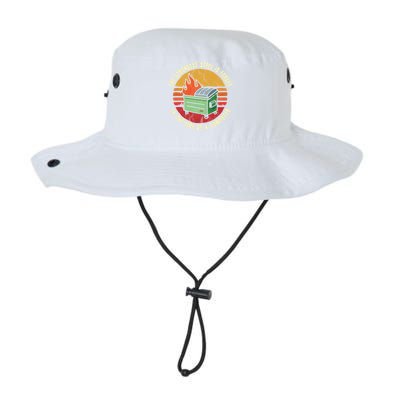 The Strongest Steel Is Forged In The Fire Of A Dumpster Gift Legacy Cool Fit Booney Bucket Hat