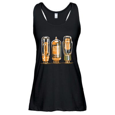 Throwback Style Stereo Amplifier Vacuum Tubes Ladies Essential Flowy Tank