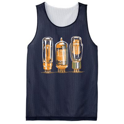 Throwback Style Stereo Amplifier Vacuum Tubes Mesh Reversible Basketball Jersey Tank