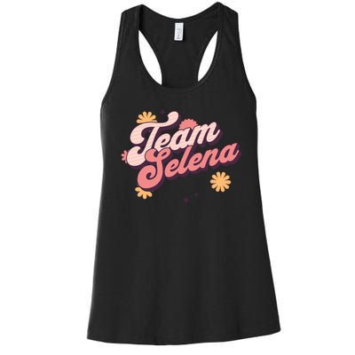 Team Selena Support Selena Women's Racerback Tank