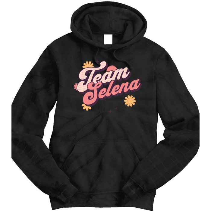 Team Selena Support Selena Tie Dye Hoodie