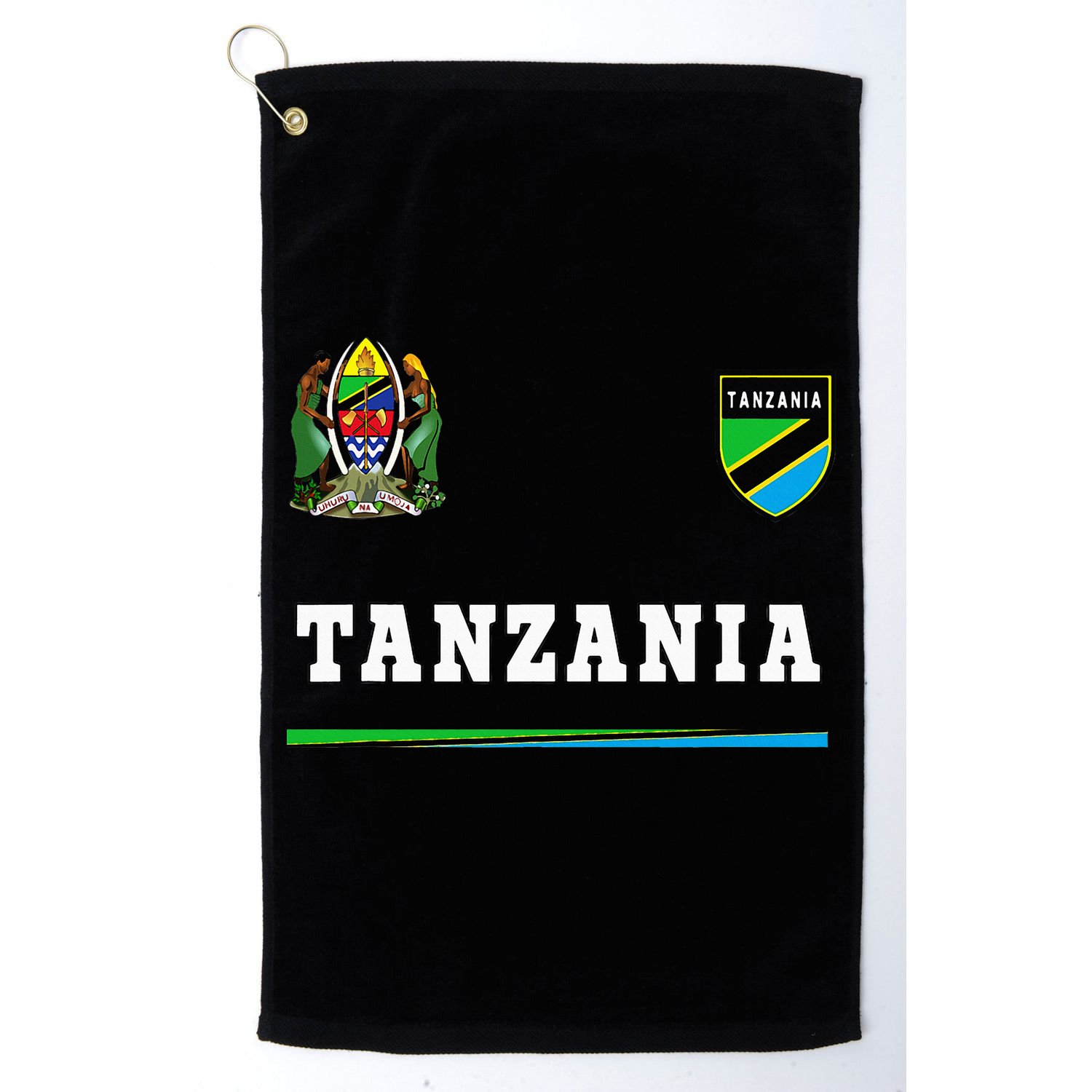 Tanzania Sport Soccer Jersey Flag Football Golf Towel