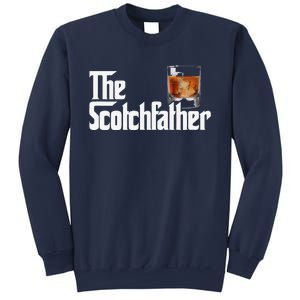 The Scotchfather Scotch Father Dad Fathers Day Drinking Sweatshirt