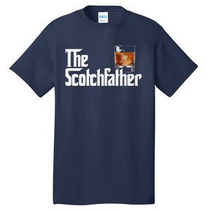 The Scotchfather Scotch Father Dad Fathers Day Drinking Tall T-Shirt