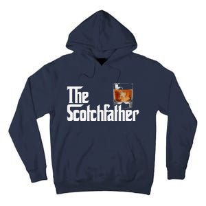 The Scotchfather Scotch Father Dad Fathers Day Drinking Tall Hoodie