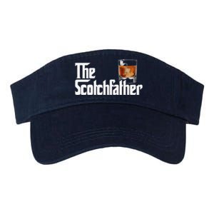 The Scotchfather Scotch Father Dad Fathers Day Drinking Valucap Bio-Washed Visor