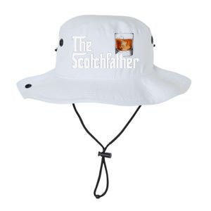 The Scotchfather Scotch Father Dad Fathers Day Drinking Legacy Cool Fit Booney Bucket Hat