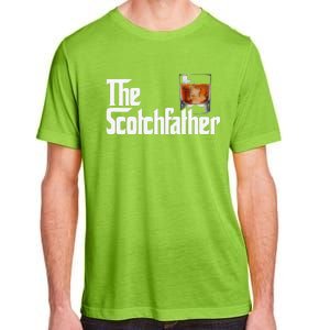 The Scotchfather Scotch Father Dad Fathers Day Drinking Adult ChromaSoft Performance T-Shirt