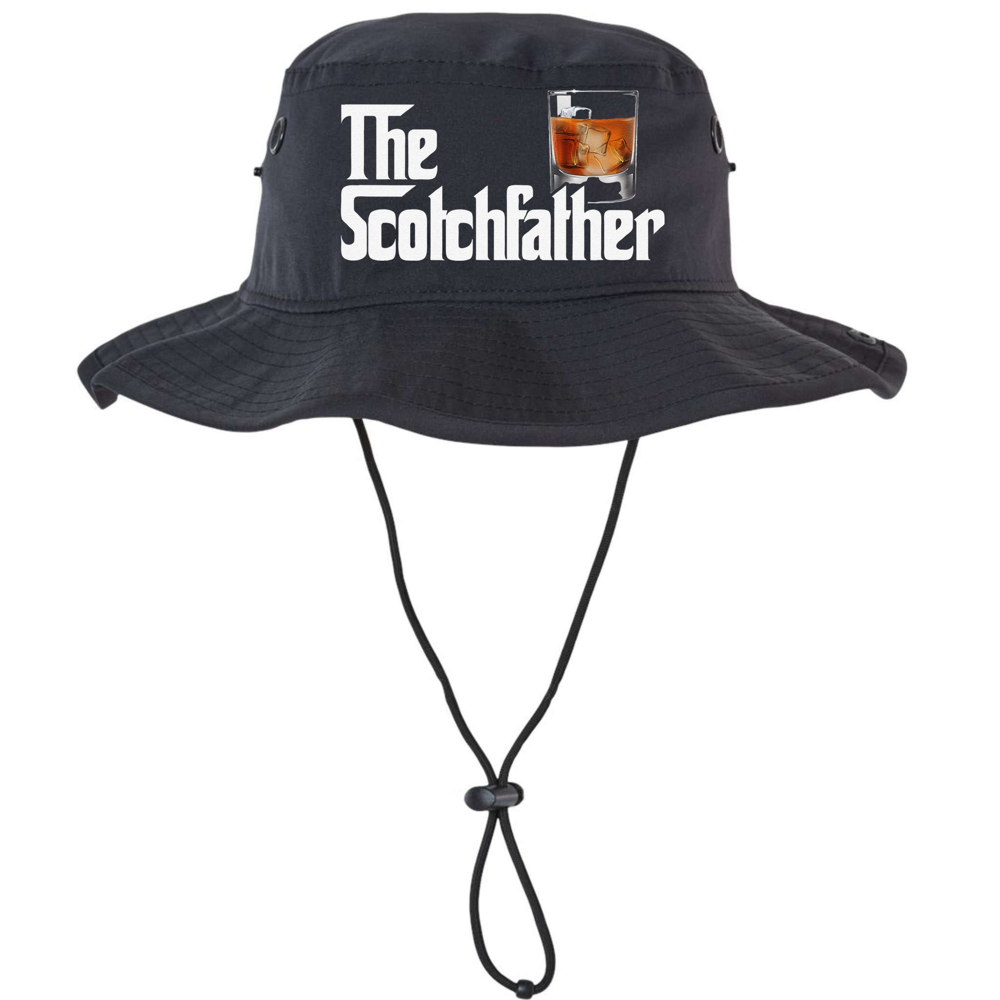 The Scotchfather Scotch Father Dad Fathers Day Drinking Bucket Hat