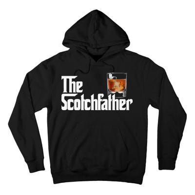 The Scotchfather Scotch Father Dad Fathers Day Drinking Tall Hoodie