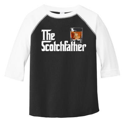 The Scotchfather Scotch Father Dad Fathers Day Drinking Toddler Fine Jersey T-Shirt