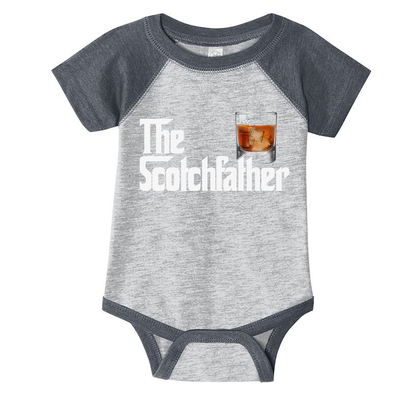 The Scotchfather Scotch Father Dad Fathers Day Drinking Infant Baby Jersey Bodysuit