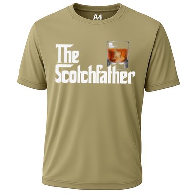 The Scotchfather Scotch Father Dad Fathers Day Drinking Performance Shirt