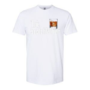 The Scotchfather Scotch Father Dad Fathers Day Drinking Softstyle CVC T-Shirt