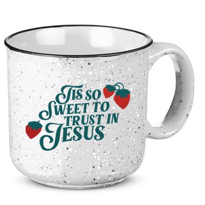 Tis So Sweet To Trust In Jesus 15oz Campfire Ceramic Mug