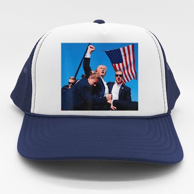 Trump Shot Shooter Trump Shooting Trump 2024 Make Me Trucker Hat