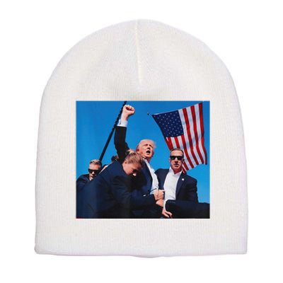 Trump Shot Shooter Trump Shooting Trump 2024 Make Me Short Acrylic Beanie