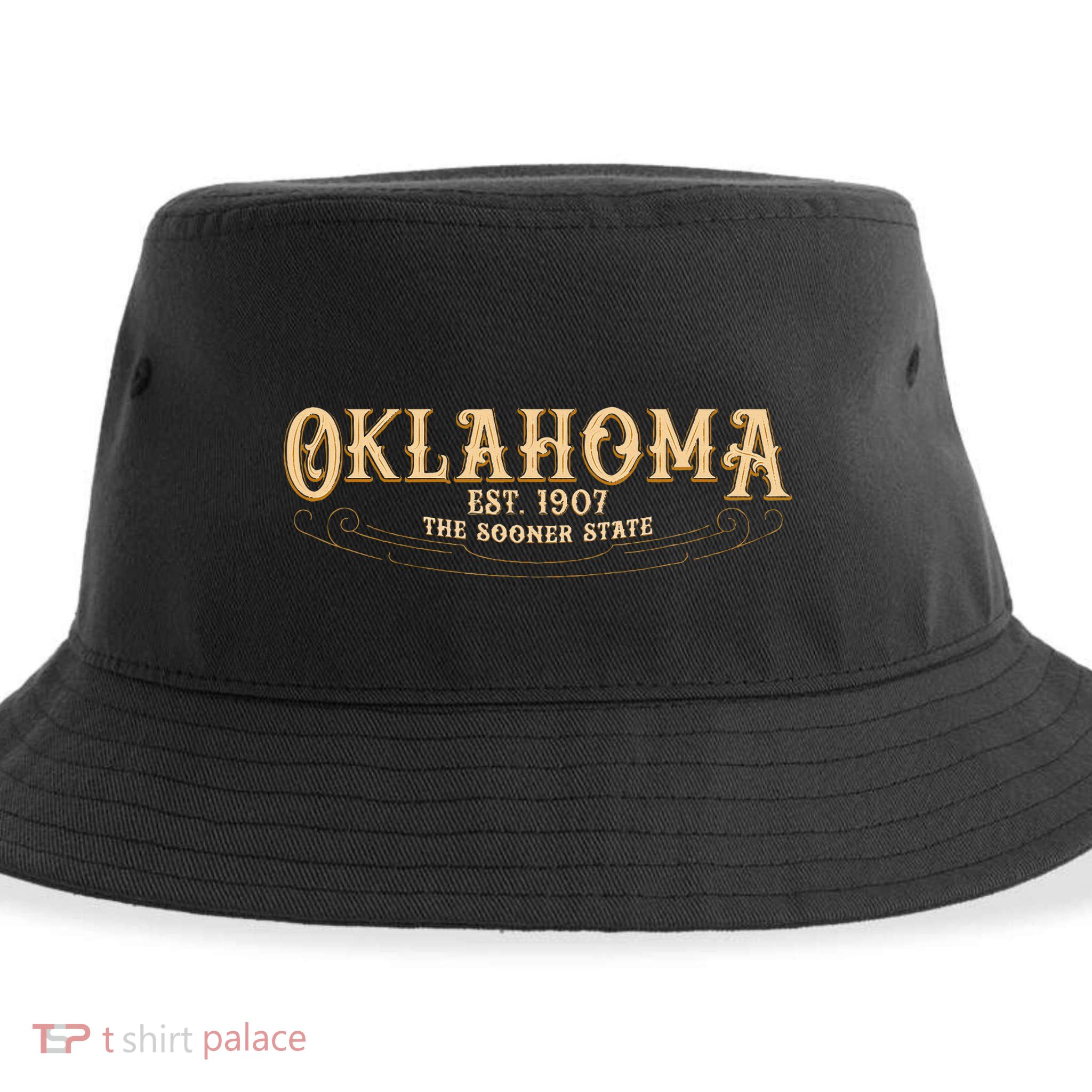 The Sooner State Oklahoma Sustainable Bucket Hat