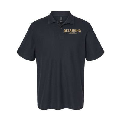 The Sooner State Oklahoma Softstyle Adult Sport Polo