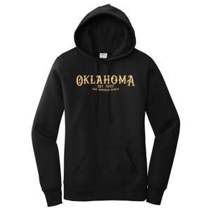 The Sooner State Oklahoma Women's Pullover Hoodie