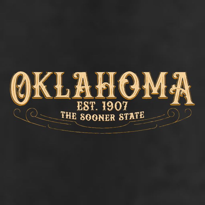 The Sooner State Oklahoma Golf Towel