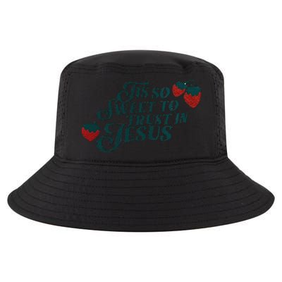 Tis So Sweet To Trust In Jesus Cool Comfort Performance Bucket Hat