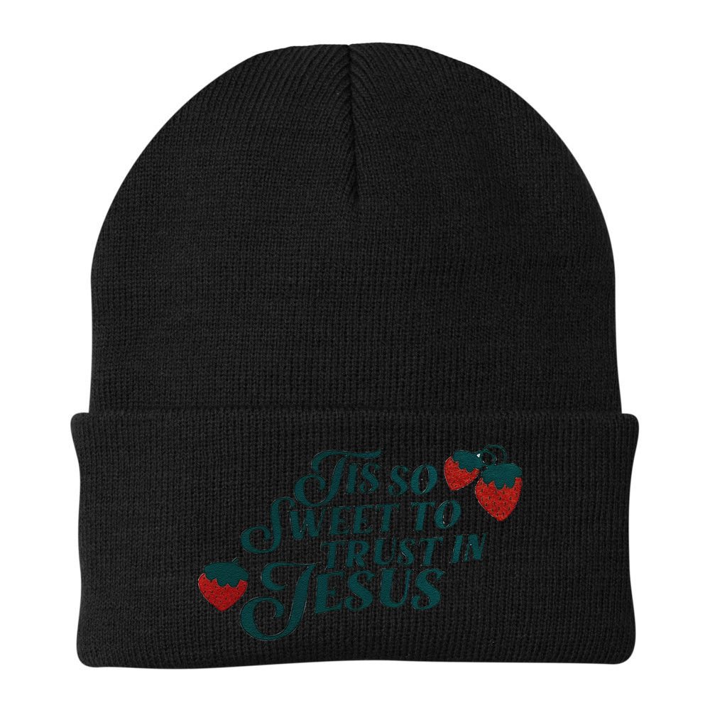Tis So Sweet To Trust In Jesus Beanie