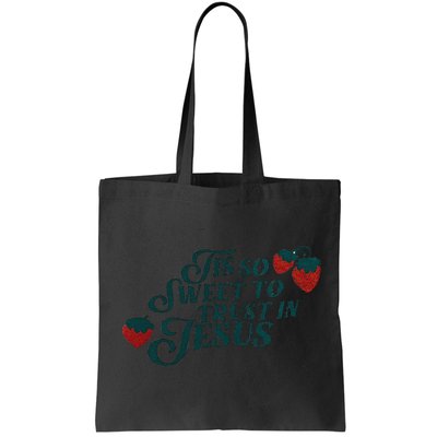 Tis So Sweet To Trust In Jesus Bag