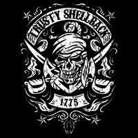 Trusty Shellback Skull And Swords Equator Crossing Naval Art Full-Length Apron With Pockets