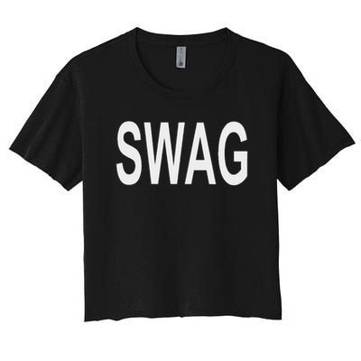 That Says Swag Crop Top