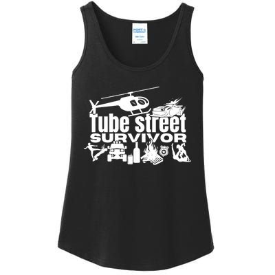 Tube Street Survivor Ladies Essential Tank