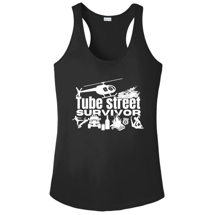 Tube Street Survivor Ladies PosiCharge Competitor Racerback Tank