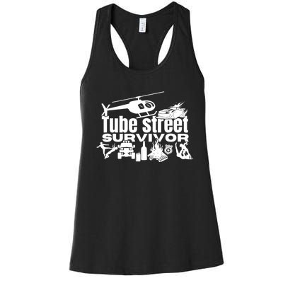 Tube Street Survivor Women's Racerback Tank