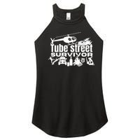 Tube Street Survivor Women's Perfect Tri Rocker Tank