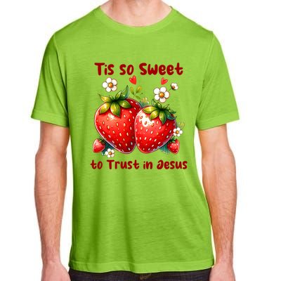 Tis So Sweet To Trust In Jesus Adult ChromaSoft Performance T-Shirt