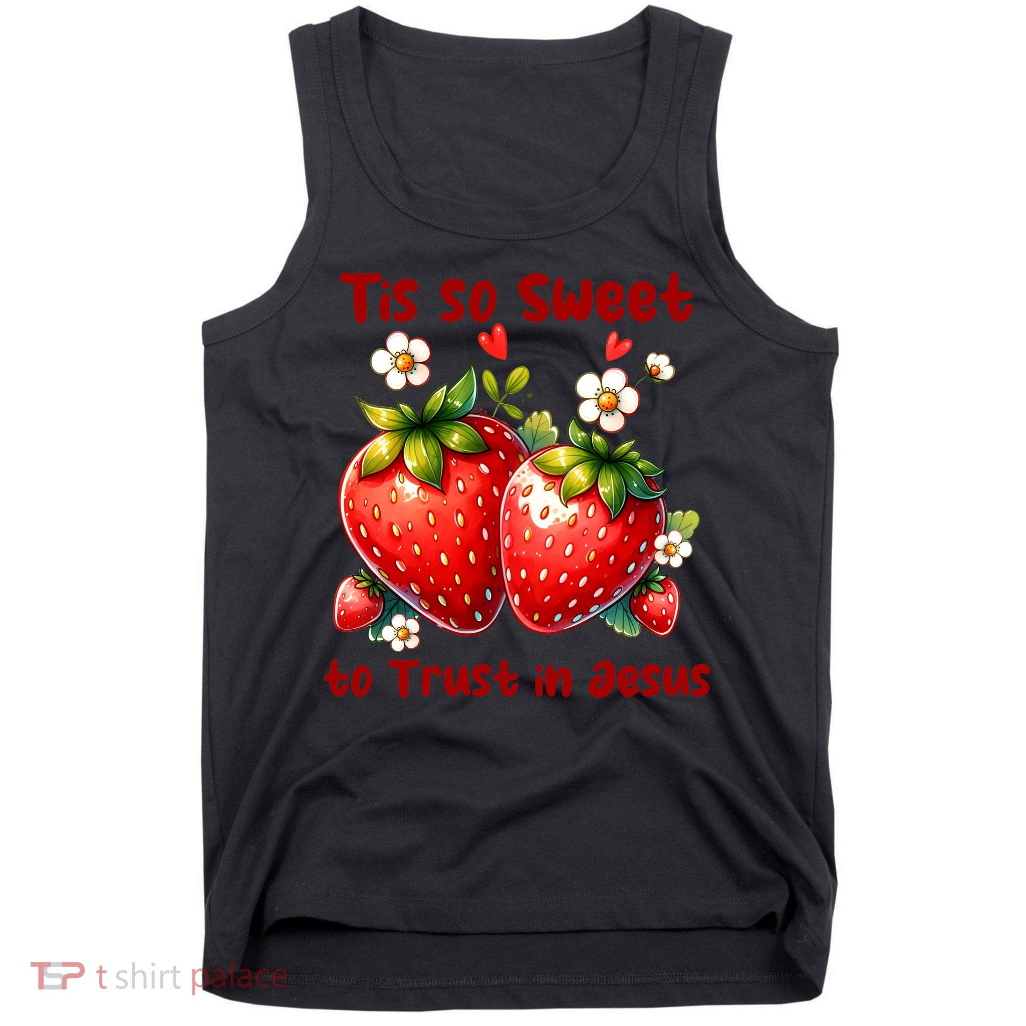 Tis So Sweet To Trust In Jesus Tank Top