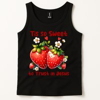 Tis So Sweet To Trust In Jesus Tank Top