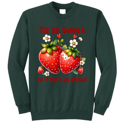 Tis So Sweet To Trust In Jesus Sweatshirt