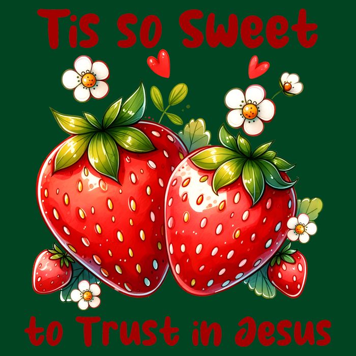 Tis So Sweet To Trust In Jesus Tie-Dye T-Shirt