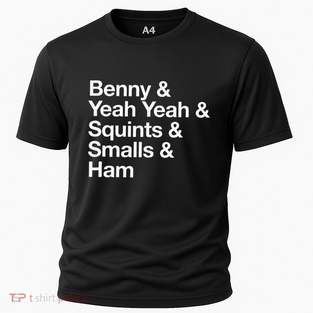 The Sandlot Stacked Name List Performance Shirt