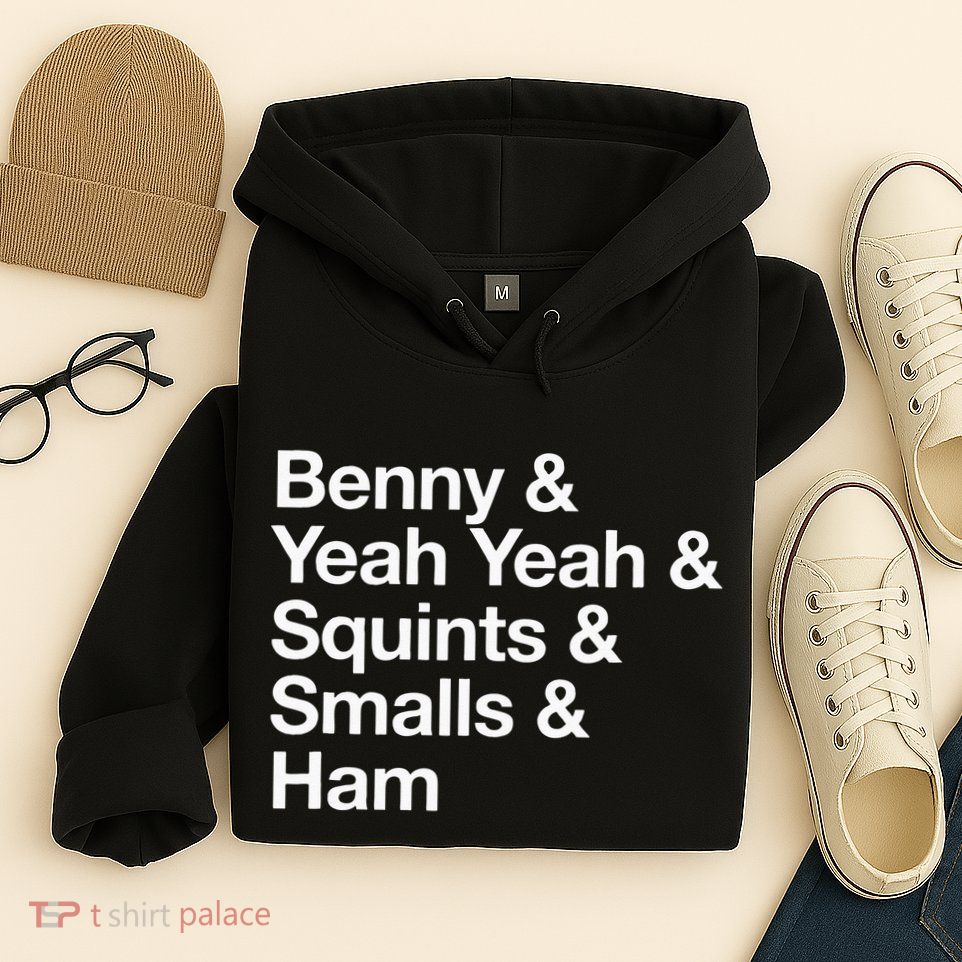 The Sandlot Stacked Name List Hoodie