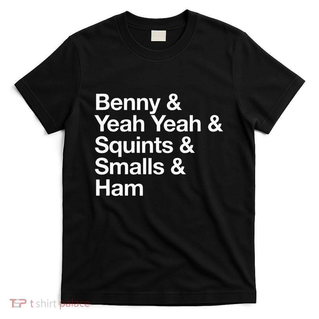 The Sandlot Stacked Name List T-Shirt