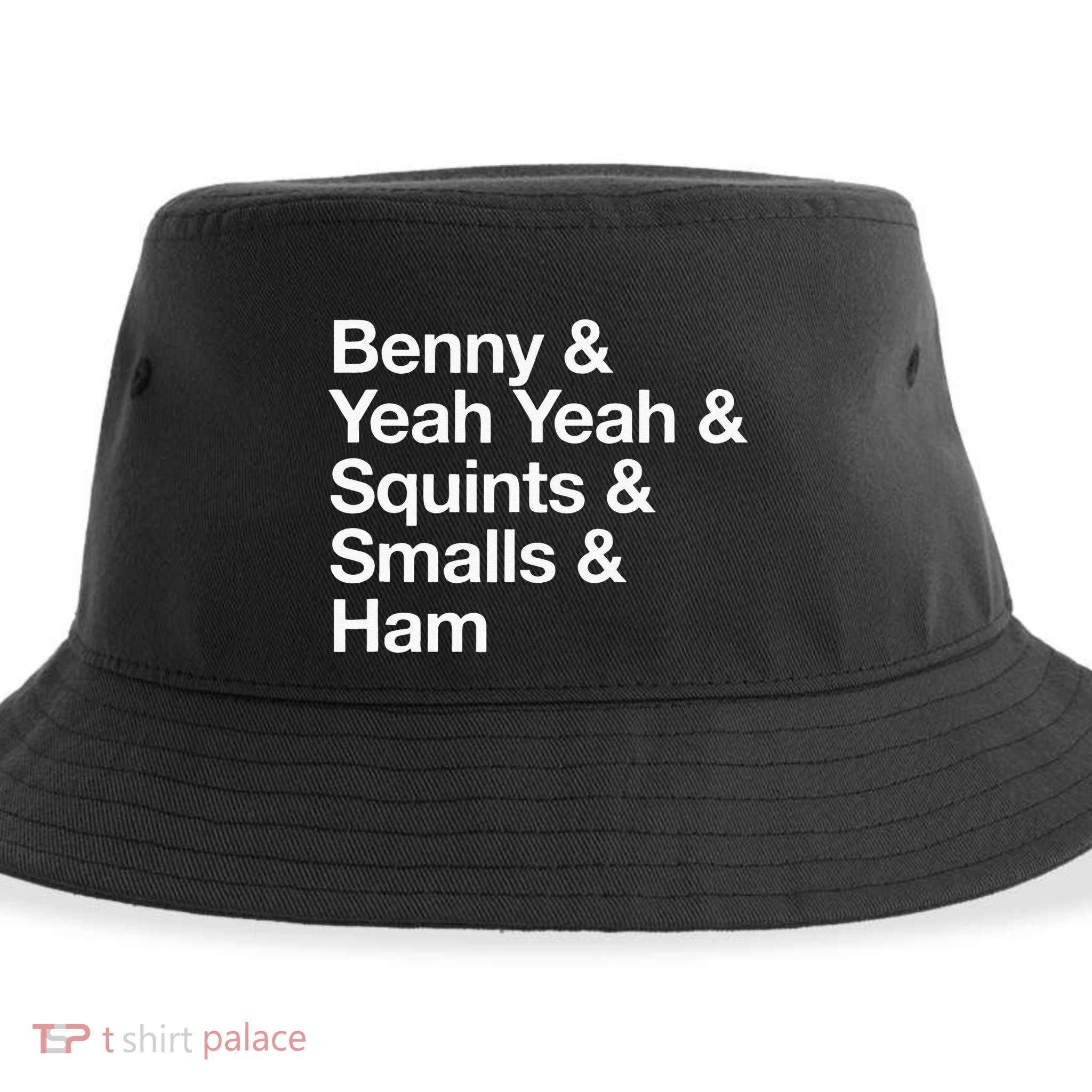 The Sandlot Stacked Name List Sustainable Bucket Hat