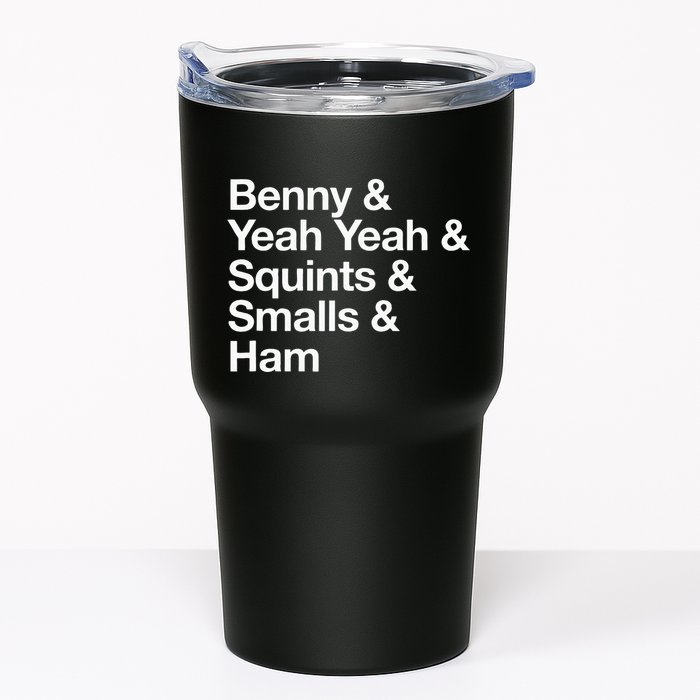 The Sandlot Stacked Name List Tumbler
