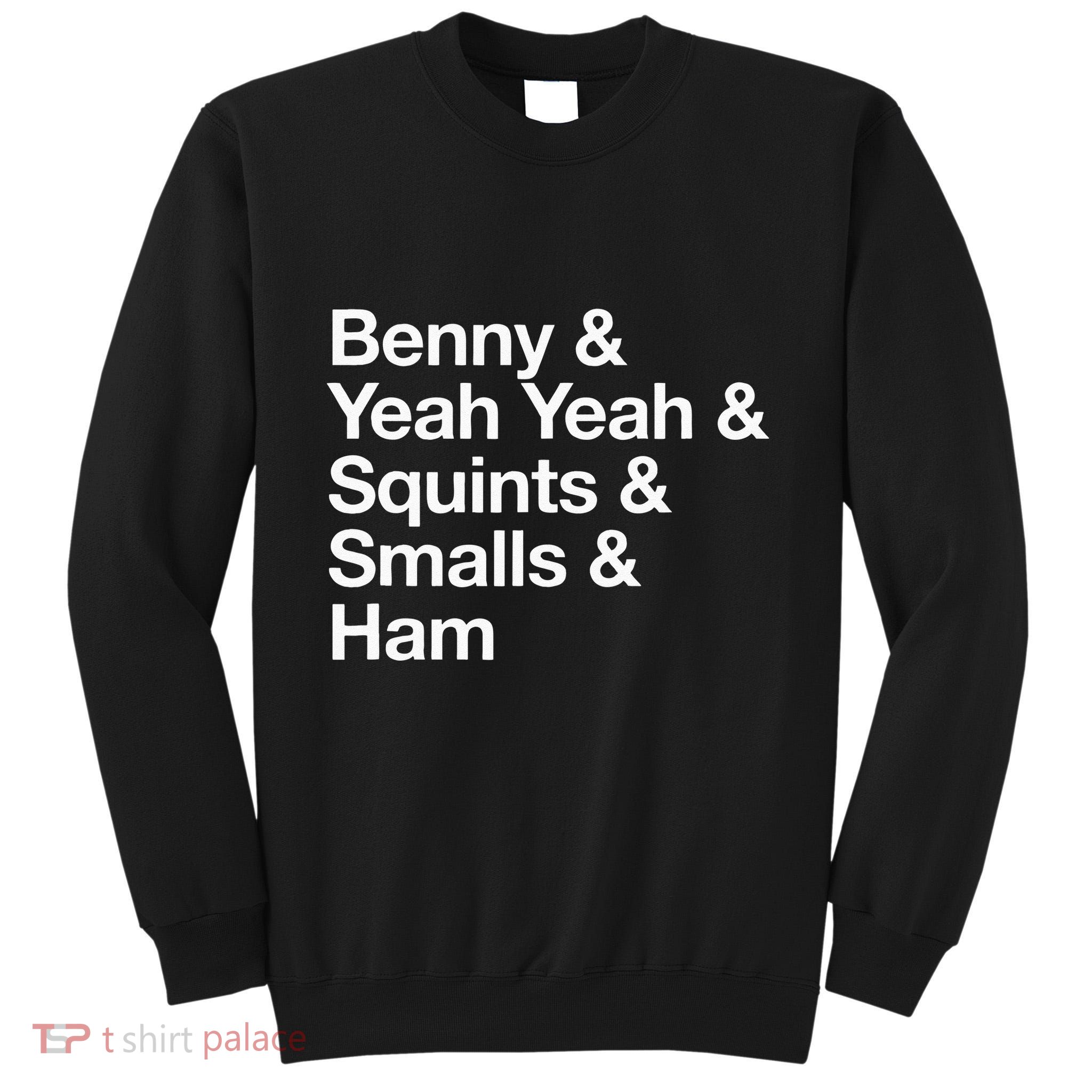 The Sandlot Stacked Name List Tall Sweatshirt