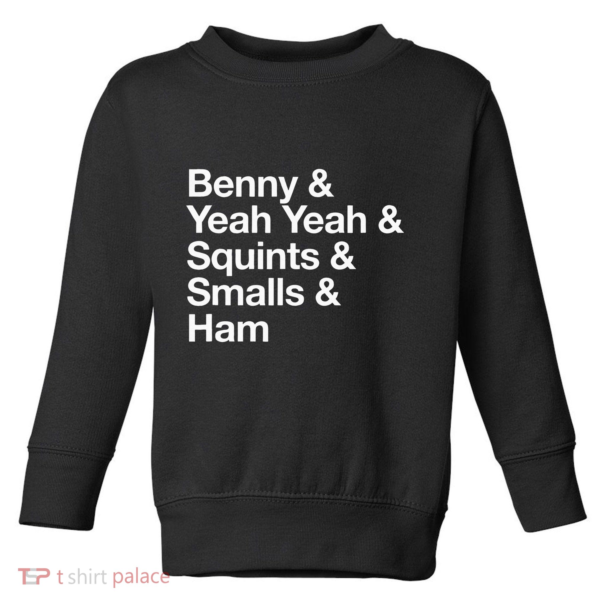 The Sandlot Stacked Name List Toddler Sweatshirt